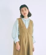 60リネンキャンバス　ブラウス