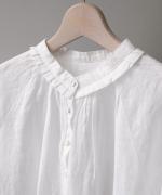 60リネンキャンバス　ブラウス