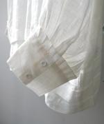 60リネンキャンバス　ブラウス