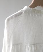 60リネンキャンバス　ブラウス