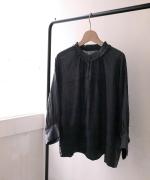 60リネンキャンバス　ブラウス