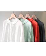 60リネンキャンバス　ブラウス