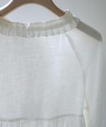 60リネンキャンバス　ワンピース