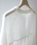 60リネンキャンバス　ワンピース