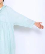 60リネンキャンバス　ワンピース