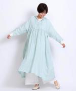 60リネンキャンバス　ワンピース