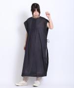 ステッチワークカディコットン　ワンピース