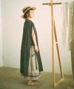 ステッチワークカディコットン　ワンピース