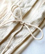 ステッチワークカディコットン　ワンピース