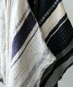 マルチストライプ　ブラウス　