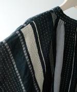 マルチストライプ　ブラウス　