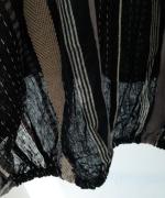 マルチストライプ　ブラウス　