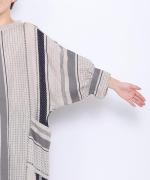 マルチストライプ　2wayワンピース