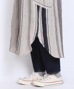 マルチストライプ　2wayワンピース