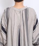 マルチストライプ　2wayワンピース