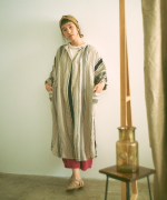 マルチストライプ　2wayワンピース