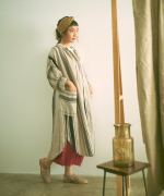 マルチストライプ　2wayワンピース