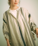 マルチストライプ　2wayワンピース