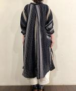 マルチストライプ　2wayワンピース