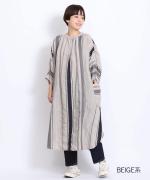 マルチストライプ　2wayワンピース