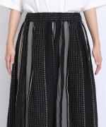 マルチストライプ　スカート