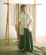 マルチストライプ　スカート