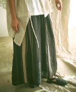 マルチストライプ　スカート