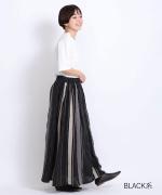 マルチストライプ　スカート