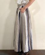 マルチストライプ　スカート