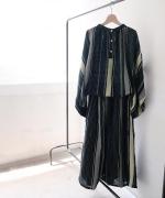 マルチストライプ　スカート