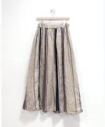 マルチストライプ　スカート