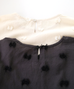 パネルカットジャガード　プルオーバー