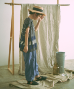 パネルカットジャガード　プルオーバー