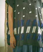 パネルカットジャガード　プルオーバー