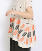 パネルカットジャガード　プルオーバー