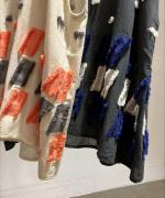 パネルカットジャガード　プルオーバー