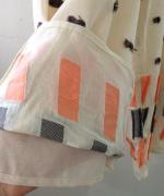 パネルカットジャガード　パンツ