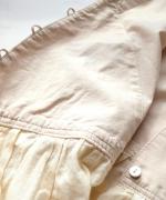 パネルカットジャガード　ノースリカシュクールワンピース