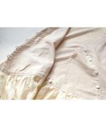 パネルカットジャガード　ノースリカシュクールワンピース