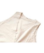 パネルカットジャガード　ノースリカシュクールワンピース