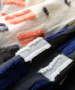 パネルカットジャガード　ノースリカシュクールワンピース