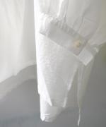 ふわふわローン　ビッグカラーロングシャツ