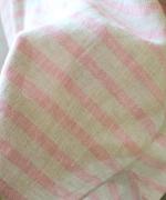 リネンボーダー　ボーダーハイネックプルオーバー