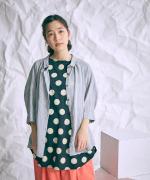 綿麻先染めボイルワッシャー　シャツ