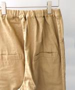 コットンリネンカツラギ　アンクルパンツ