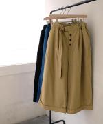 コットンリネンカツラギ　パンツ