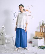 コットンリネンカツラギ　パンツ