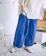 コットンリネンカツラギ　パンツ