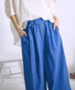 コットンリネンカツラギ　パンツ