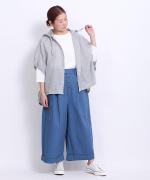 コットンリネンカツラギ　パンツ